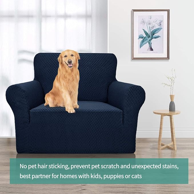 YEMYHOM Couch Cover Latest Jacquard Design High Stretch Sofa Chair Covers - Image 2