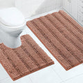 Turquoize Bathroom Rugs Set Non-Slip Bath Mats by Turquoize