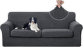U-NICE HOME 3 Pieces Stretch Couch Cover Sofa Cover Washable Sofa Slipcover by U-NICEHOME