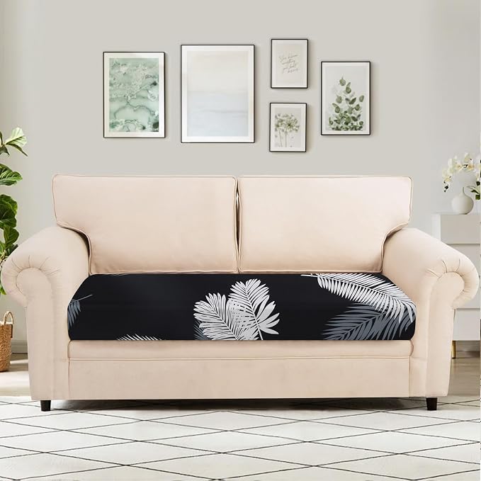 SearchI Stretch Printed Sofa Couch Cushion Covers Replacement Chair Cushion - Image 2