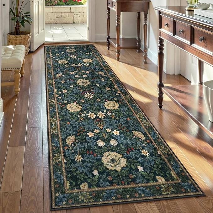 LIVEBOX Boho Floral Kitchen Runner Rug, 2x6 Runners by LIVEBOX