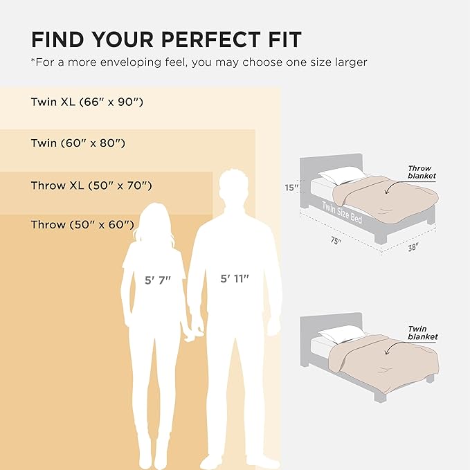 Bedsure GentleSoft Light Brown Twin XL Blanket - Image 7