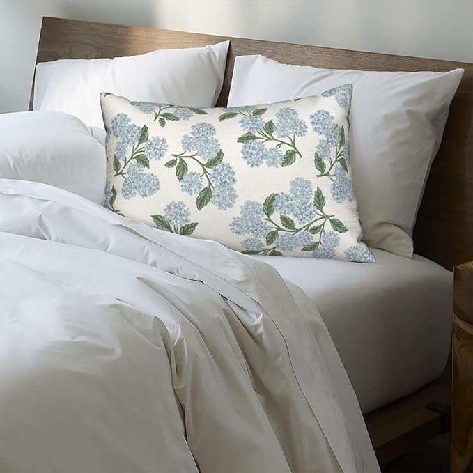 AEIOAE Spring Pillow Covers 12x20 Inch Set of 2, Floral Summer Outdoor Seasonal - Image 4
