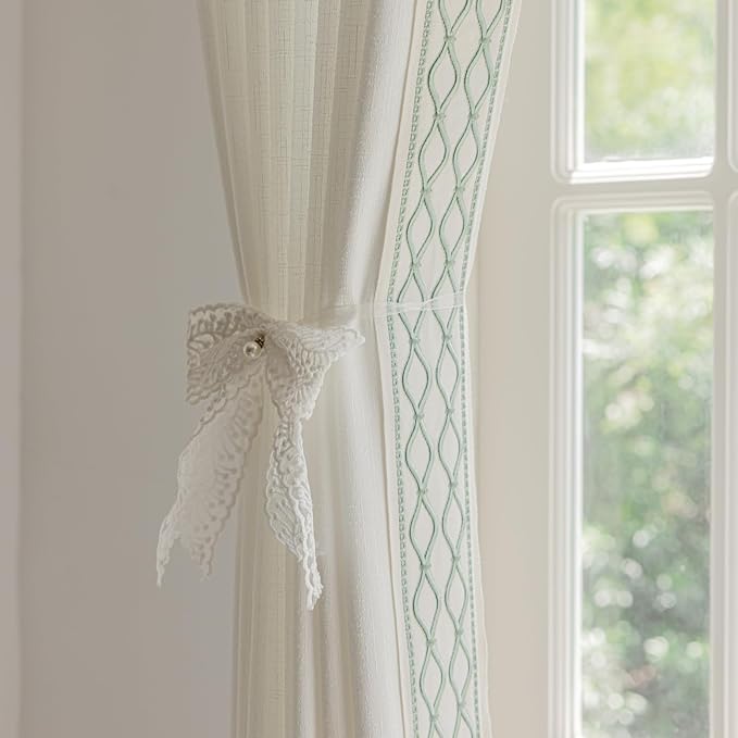 VisionaryHomeDesign White Colour Linen Curtain Panels - Image 4