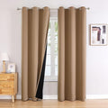 ChrisDowa 100% Blackout Curtains 72 inch Long by ChrisDowa