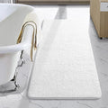 LOCHAS Luxury Bathroom Rug Shaggy Bath Mat 24 x 44 Inch, Washable Non Slip Bath by LOCHAS