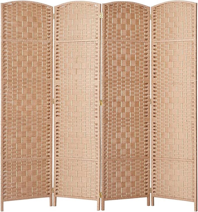 Rose Home Fashion Room Divider, 6 ft Tall Room Dividers and Folding Privacy - Image 6