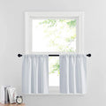 RYB HOME Cafe Curtains 24 inch Length, RV Curtains by RYBHOME