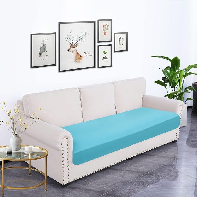 hyha Waterproof Couch Cushion Covers, Stretch Sofa Couch Seat Slipcover - Image 7