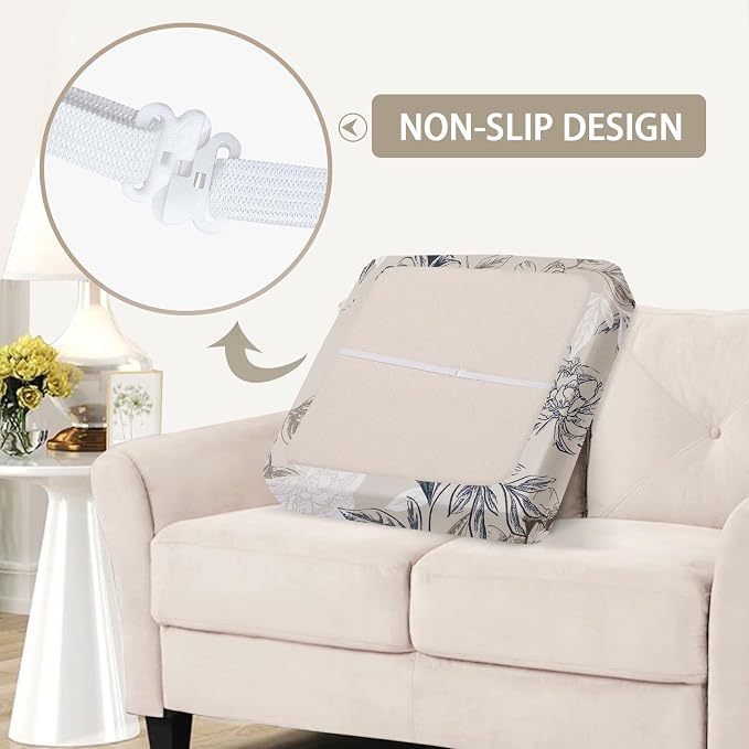 SearchI Stretch Printed Sofa Couch Cushion Covers Replacement Chair Cushion - Image 5