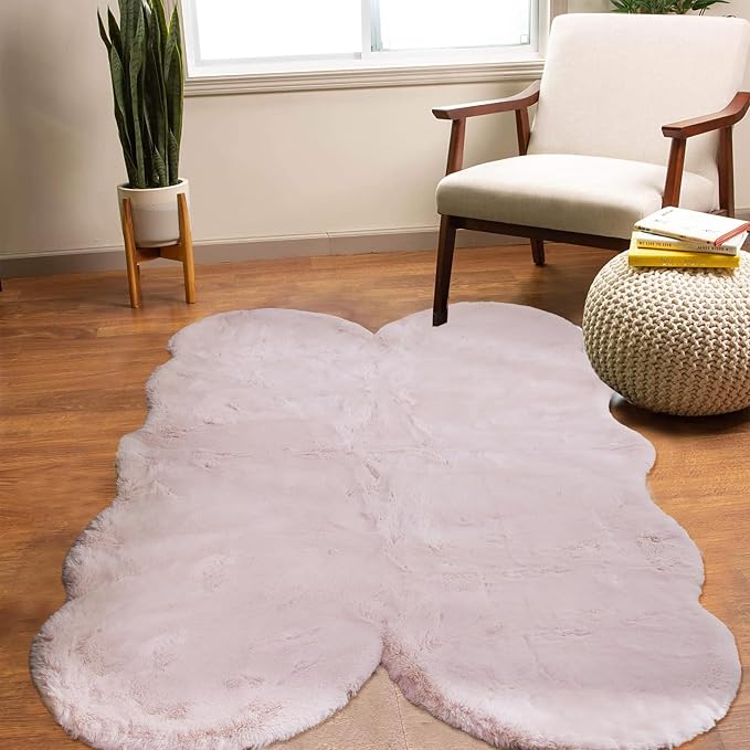 Latepis Light Pink Accent 4x6 Rug - Image 3