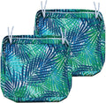 NettyPro Patio Cushion Covers Replacement 2 Pack Water Repellent UV Resistant by NettyPro