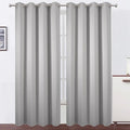 LEMOMO Blackout Curtains 52 x 95 inch/Light Grey Curtains Set of 2 by Lemomo