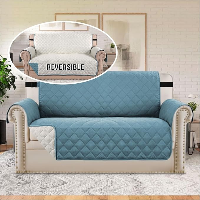 Sofa Protector for Dogs/Cats/Pets Sofa Covers Slipcover Quilted Couch Coveres - Image 3