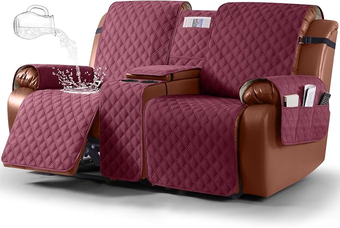 Ruaozz Waterproof Loveseat Recliner Cover by RuaozzFurnitureCovers