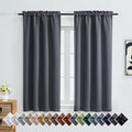 OVZME Charcoal Grey Blackout Curtains by OVZME