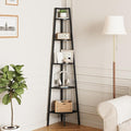 Yoobure Corner Shelf, 5-Tier Corner Bookshelf by Yoobure