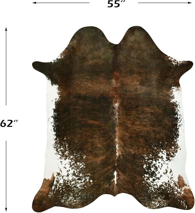 BENRON Faux Cowhide Rug, Western Cow Hide Rugs - Image 2