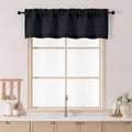 Chyhomenyc Black Valance for Windows by Chyhomenyc