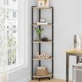 Hzuaneri Corner Shelf Stand, Corner Bookshelf, Storage Standing Shelf Unit by Hzuaneri
