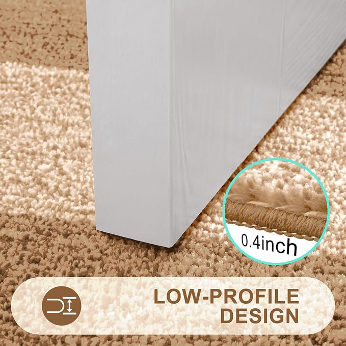 Kitinjoy Indoor Outdoor Door Mat, 47x24 Non-Slip Absorbent Dirt Trapper - Image 4
