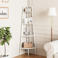 Yoobure Corner Shelf, 4-Tier Corner Bookshelf by Yoobure