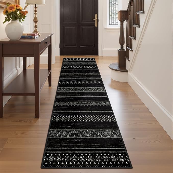 BESTSWEETIE 2x6 Area Rugs for Living Room Washable Moroccan Farmhouse Neutral - Image 4