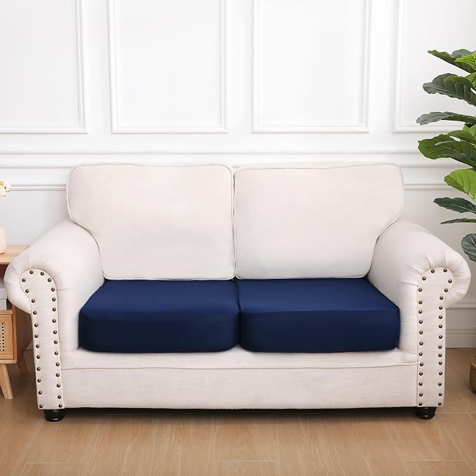 hyha Waterproof Couch Cushion Covers, Stretch Sofa Couch Seat Slipcover - Image 7