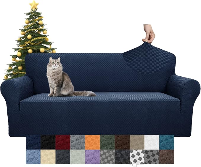 YEMYHOM Couch Cover Latest Jacquard Design High Stretch Sofa Covers - Image 8