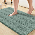 Turquoize Non Slip Shaggy Bath Rugs by Turquoize