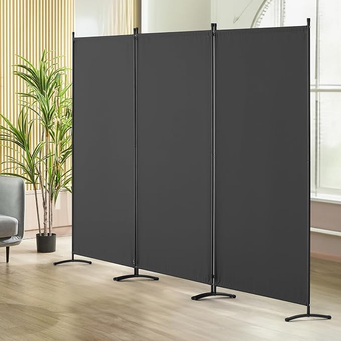 VEVOR Room Divider, 3 Panel Room Dividers and Folding Privacy Screens, Fabric - Image 8