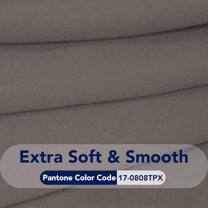 PureFit Super Stretch 4 Seater Sofa Slipcover – Spandex Non Slip Soft Couch - Image 5
