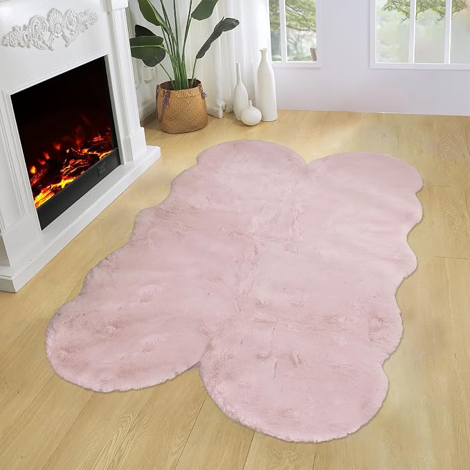 Latepis Light Pink Accent 4x6 Rug - Image 2