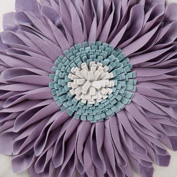 OiseauVoler Decorative Throw Pillow Cover Sunflowers Cushion Case Handmade - Image 3