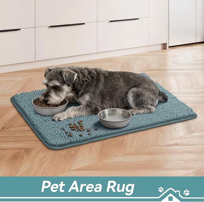 Bcoimo Super Absorbent Dog Door Mat, Pet Rugs - Image 4