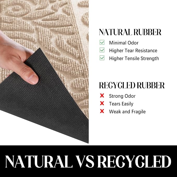Yimobra Large Welcome Mat 47x32, Waterproof Non-Slip Outdoor Mats - Image 4