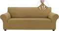 Asnomy Couch Covers for 3 Cushion Couch Stretch Sofa Covers Slipcovers by Asnomy