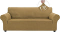 Asnomy Couch Covers for 3 Cushion Couch Stretch Sofa Covers Slipcovers by Asnomy