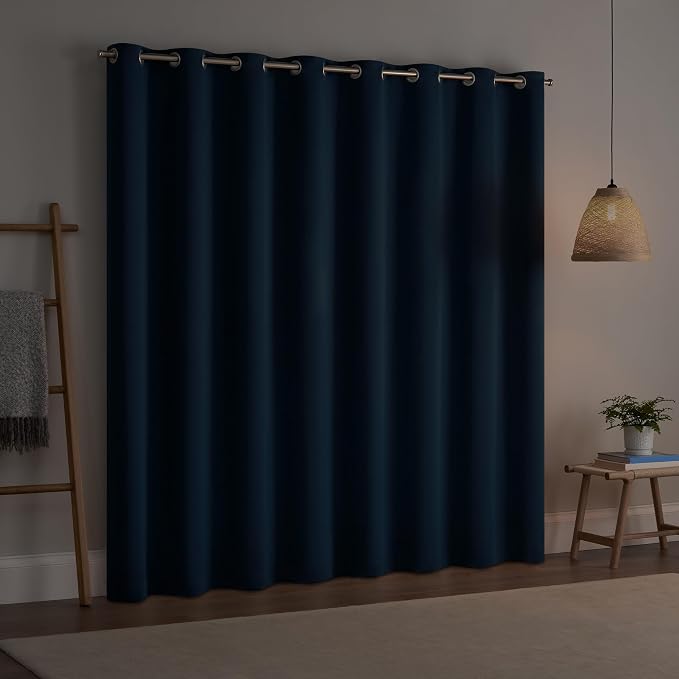 Eclipse Darrell Thermaweave Blackout Grommet Extra Wide 84" x 100" Sliding - Image 5