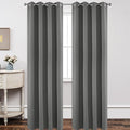 Joydeco Blackout Curtains 120 Inch Length 2 Panels Set, Thermal Insulated Long by JOYDECO