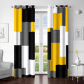 Tyrot Yellow 100% Blackout Curtains by TyrotHomeDecor