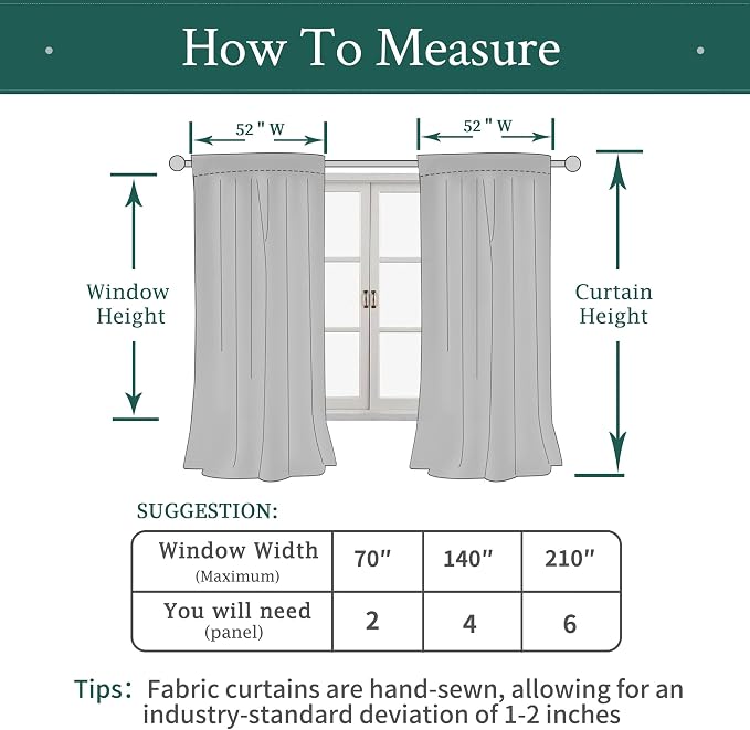 LAMIT Teal Velvet Curtains 84 Inch Length - Image 8