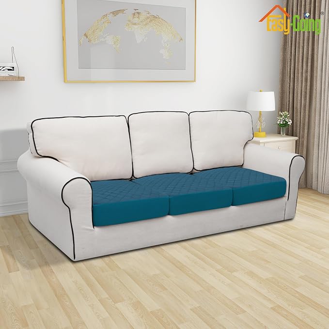 Easy-Going Waterproof Couch Cushion Covers, Non-Slip Leakproof Sofa Seat - Image 2