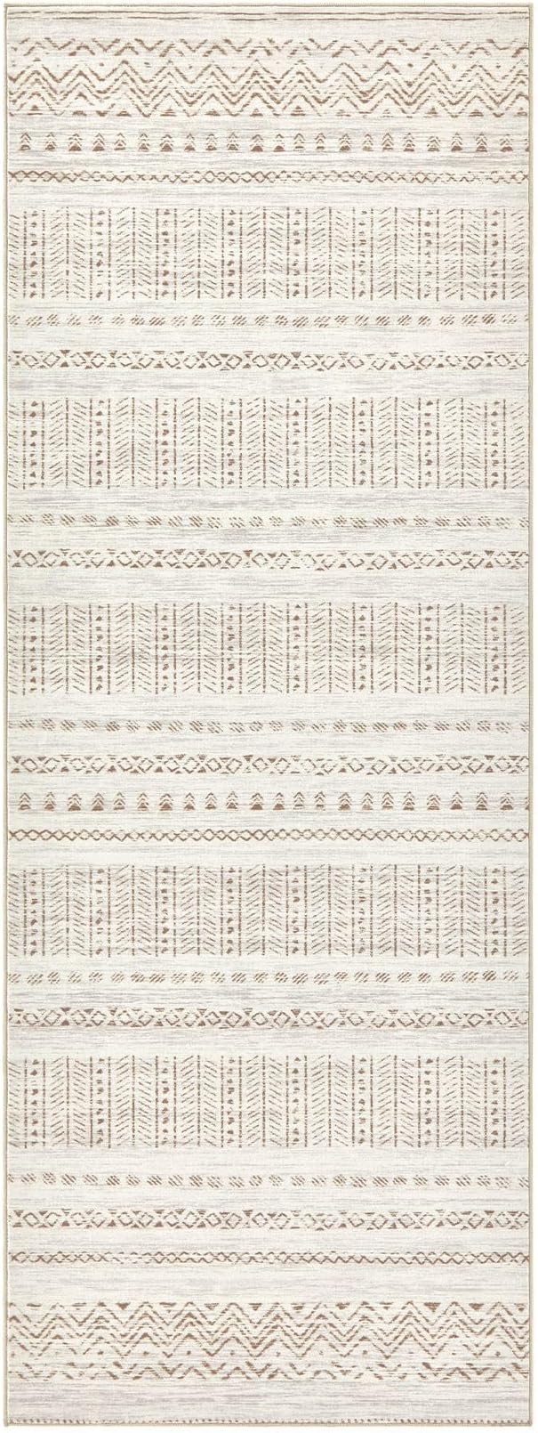 cotiled Hallway 3x10 Runner Rugs: Washable Boho Rugs - Image 8