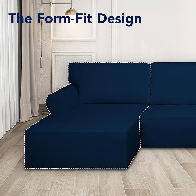 PureFit Super Stretch Sectional Couch Covers - Image 5