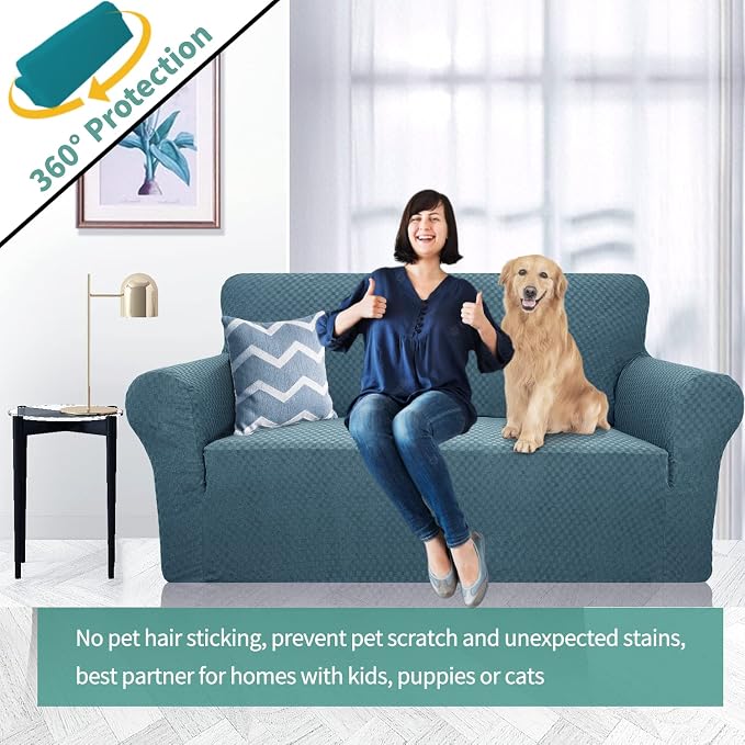 YEMYHOM Couch Cover Latest Jacquard Design High Stretch Sofa Covers - Image 2