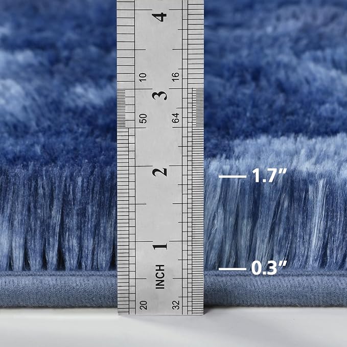 Shag Area Rug, 4 X 6 Plush Fuzzy Rugs - Image 6