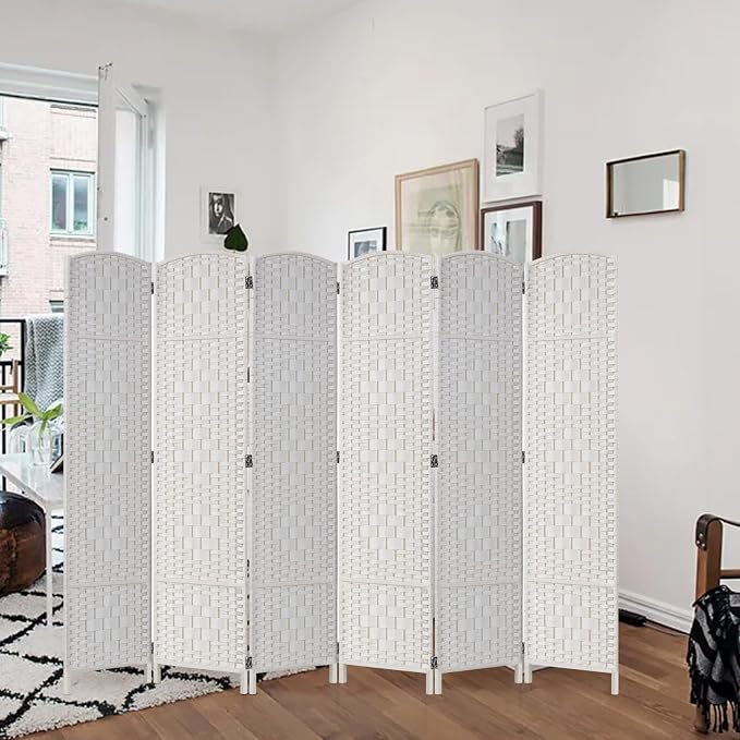 Rose Home Fashion 6 ft Tall Room Divider, Room Dividers and Folding Privacy - Image 2