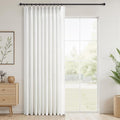 Topfinel 108 Inches Long Pinch Pleated Semi Sheer Curtains by Topfinel