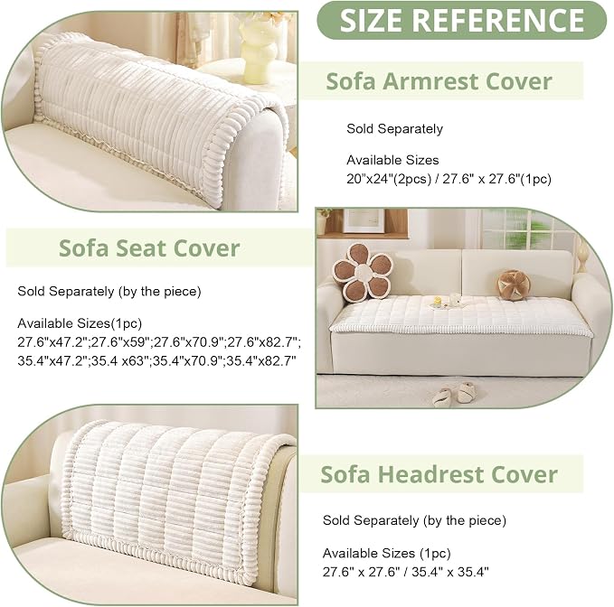 OstepDecor Washable Couch Cover - Image 3